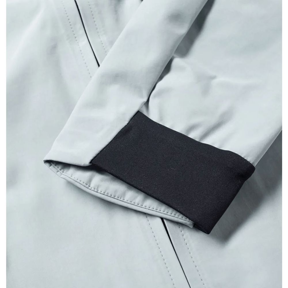 NEW Men's Large NIKE TECH Fleece Shield Jacket Coat Light Gray Grey 914082 019 - Picture 4 of 8